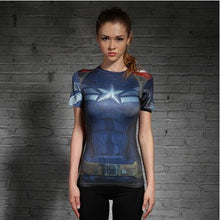 Load image into Gallery viewer, SuperWomen T-Shirt / Blue