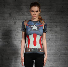 Load image into Gallery viewer, SuperWomen T-Shirt / Blue