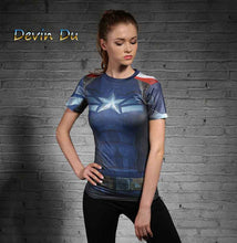 Load image into Gallery viewer, Super Heroes T-Shirt / Cantain America
